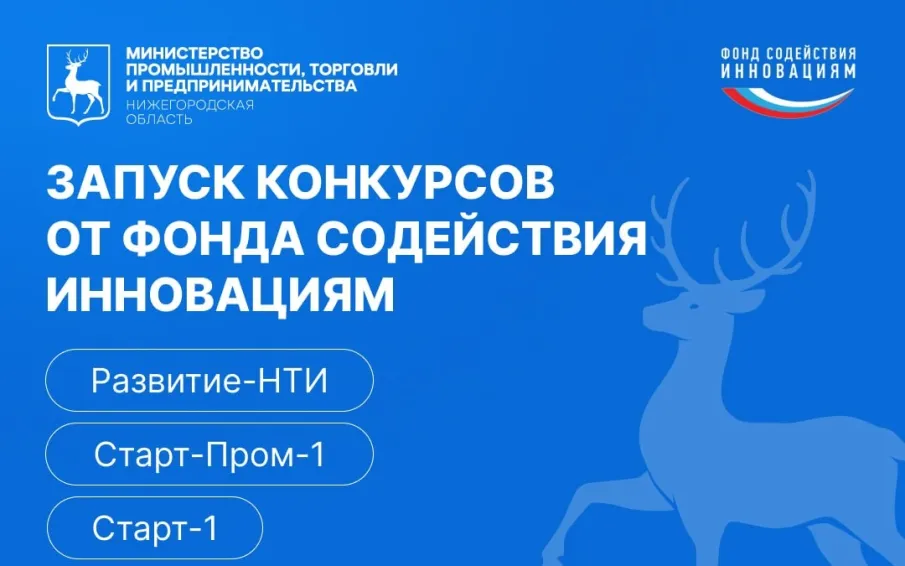 До 40 млн рублей могут получить нижегородские предприниматели на развитие инновационных проектов